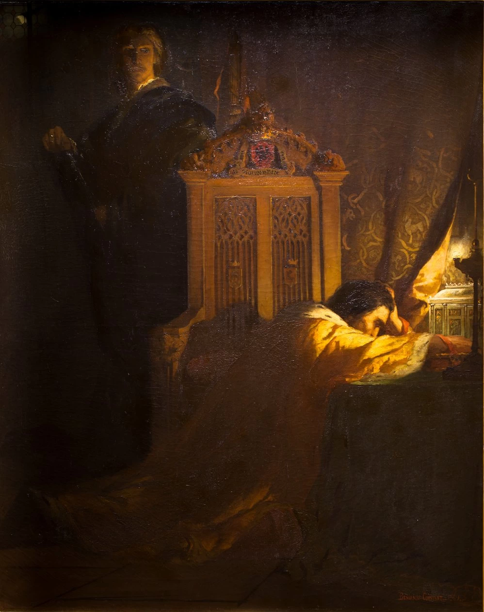 Jean - Joseph Benjamin, Constant, Amleto e il Re, Musée d'Orsay, Parigi